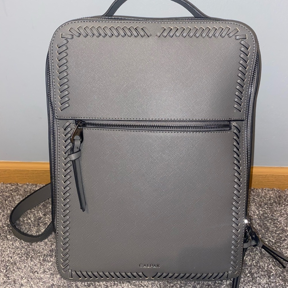 Calpak kaya laptop backpack grey